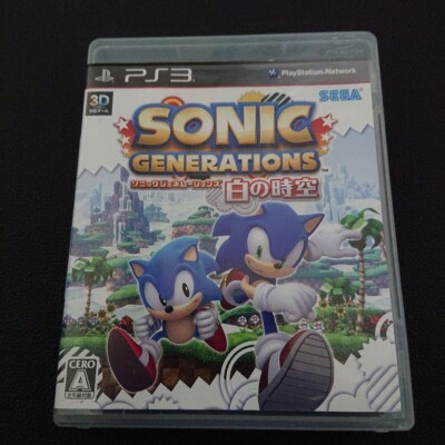 PS3 Sonic Generations White Space Time Tanned JAPAN | eBay