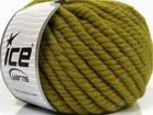 Olive Green Merino XL Yarn 77068 Ice 100% Merino Wool Yarn Super Bulky 100gr 32y