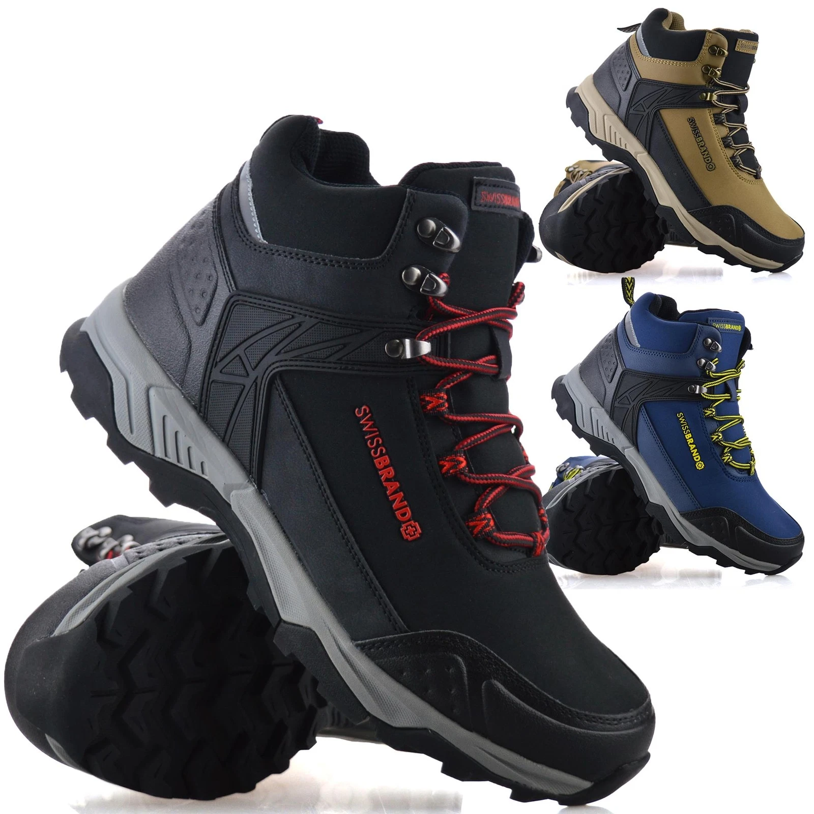 Mens Walking Hiking Memory Foam Lace Up Casual Ankle Boots Trainers Shoes Size
Opens in a new window