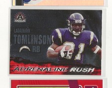 2002 Pacific Adrenaline Rush LaDainian Tomlinson San Diego Chargers #16