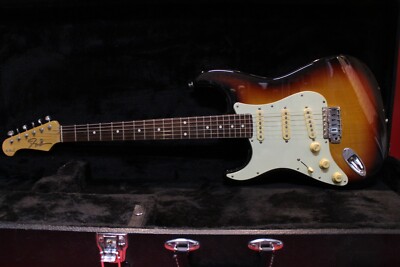 USED Fujigen FGN NCST 10 Stratocaster Electric Guitar Left-Handed