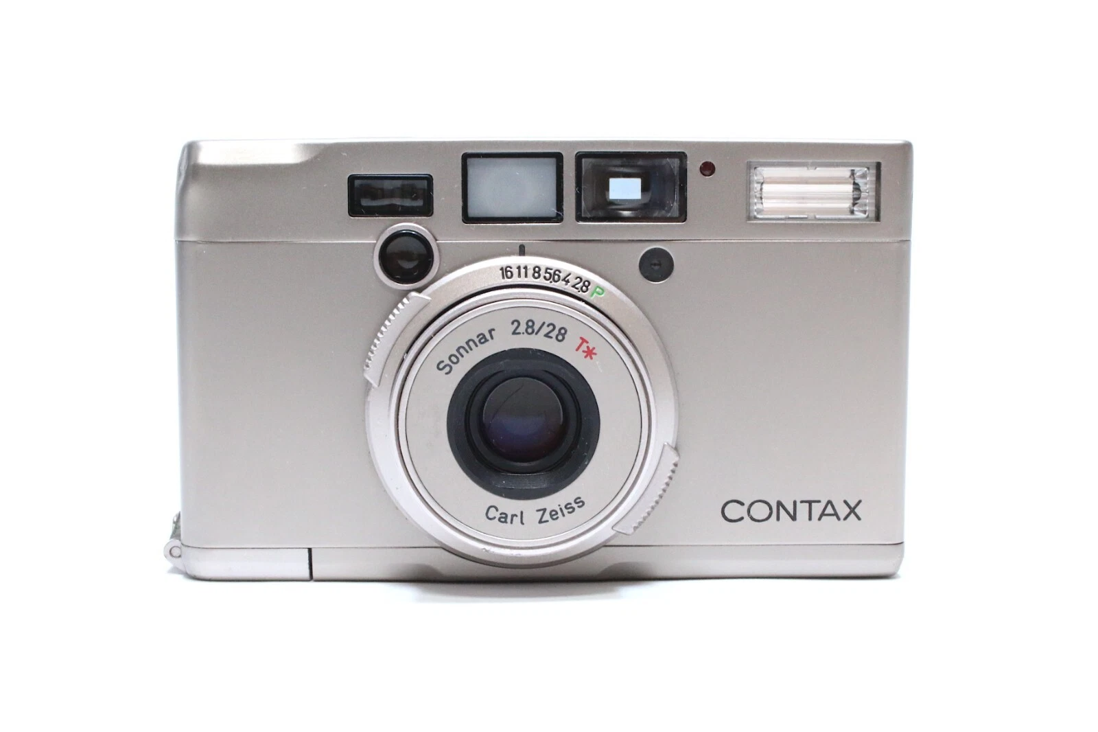 CONTAX Tix コンタックスCarl Zeiss 28mm f2.8 Near Mint] Contax Tix Carl Zeiss 28mm f/2.8 Point＆Shoot Film w