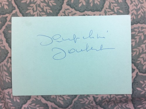 Jacqueline Joubert - Première brigade criminelle - Laura und Luis-Autograph 1967 - 第 1/2 張圖片