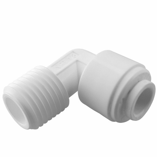 Pack of 4: 1/4" MPT MALE ELBOW FITTING QUICK CONNECT AQUARIUM REVERSE OSMOSIS RO - Picture 6 of 6