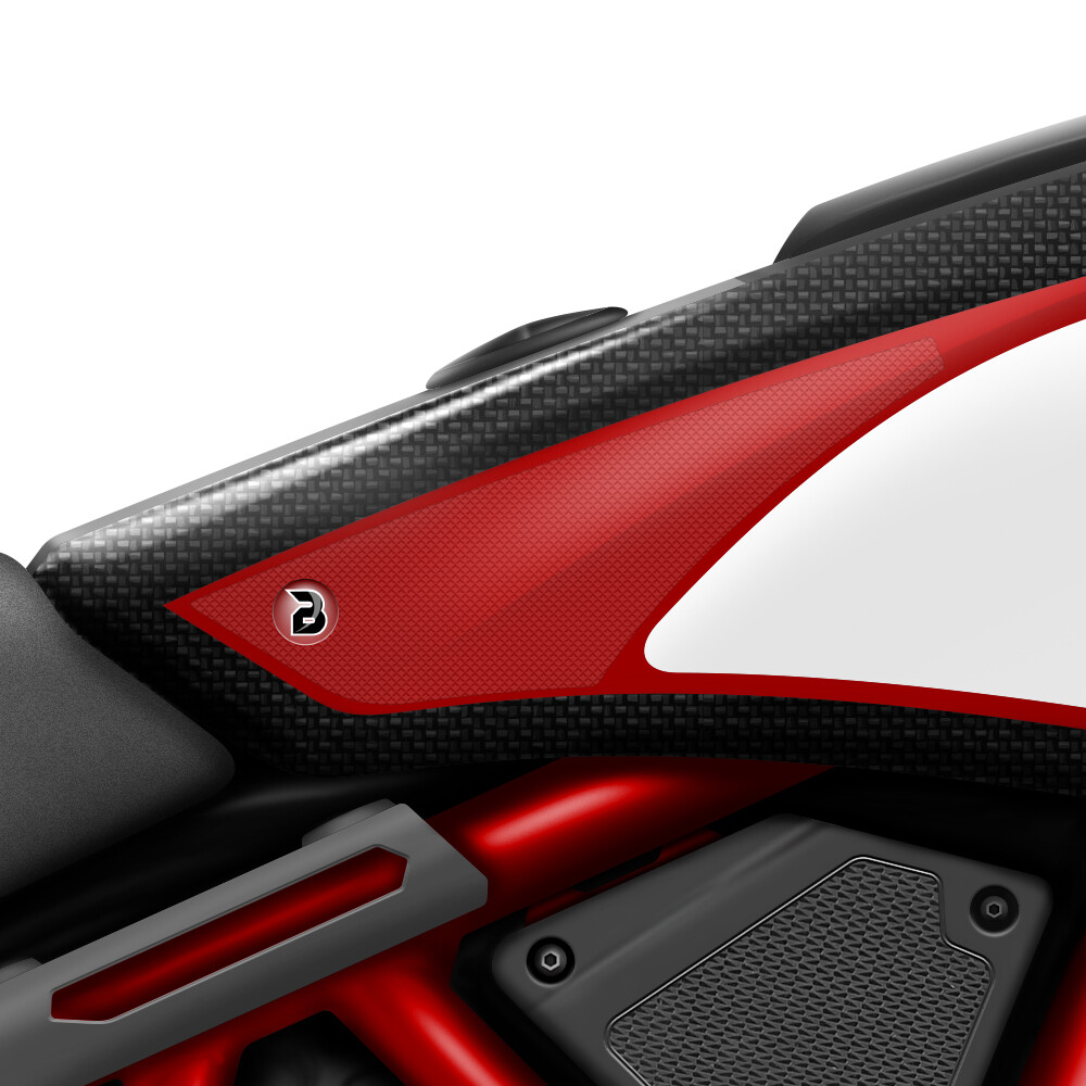 BLOQ INDIAN FTR1200/S (2019-) motorrad Traktion Tank Griff Pads