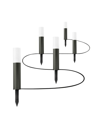 OSRAM Mini Garten Leuchtenkette 5 Leuchten+Erdspieß warmweiß EEK G (Spektr.A-G)