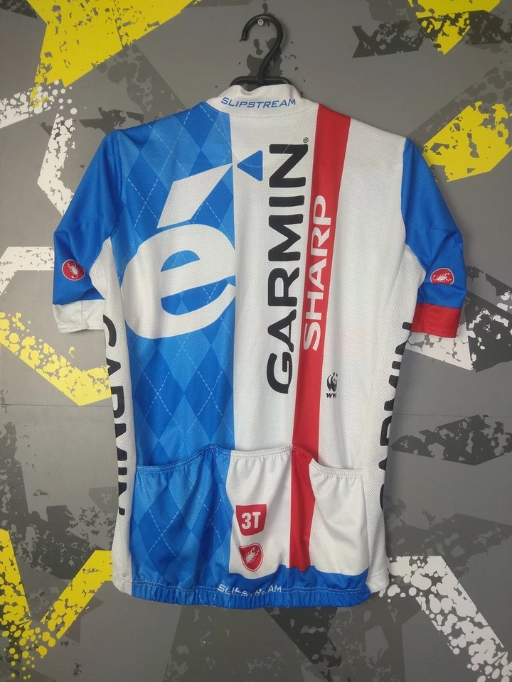 Camisa de ciclismo New Balance Jersey azul poliéster para hombre talla XL ig93 Foto 2 de 4