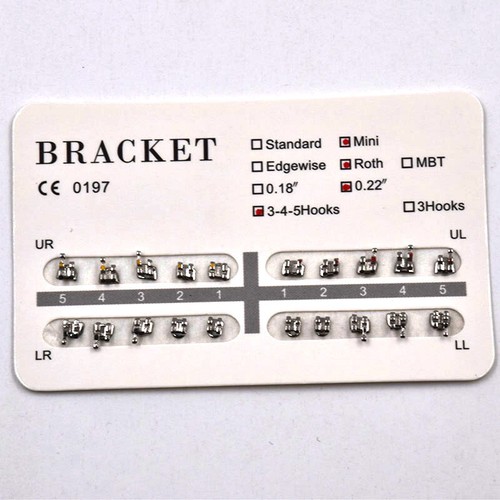 Dental Orthodontic Bracket/Buccal Tube/NITI Arch Wire/Ligature Tie/Elastics Band - Afbeelding 136 van 245