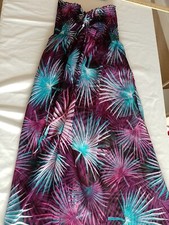 Ladies Beach Dress Unbranded Size (See Pics) Sheer Purple 18007