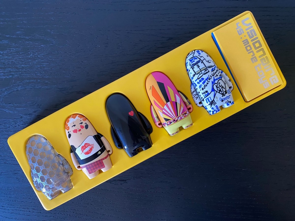 その他 VISIONAIRE 45 more toys gucci garcons VISIONAIRE TOYS x KIDROBOT No. 45 Yellow Edition 2004 Gucci