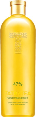 Karloff Tatratea 47% Flower Tea Liqueur 700ml   EXTREMELY RARE YELLOW BOTTLE!!