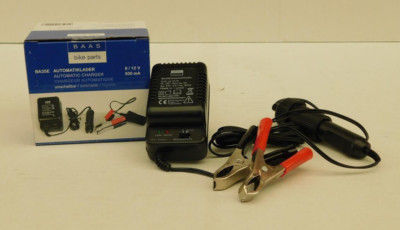 BAAS BA35E 6V / 12V Automatiklader Erhaltungs Ladegerät zum Überwintern 