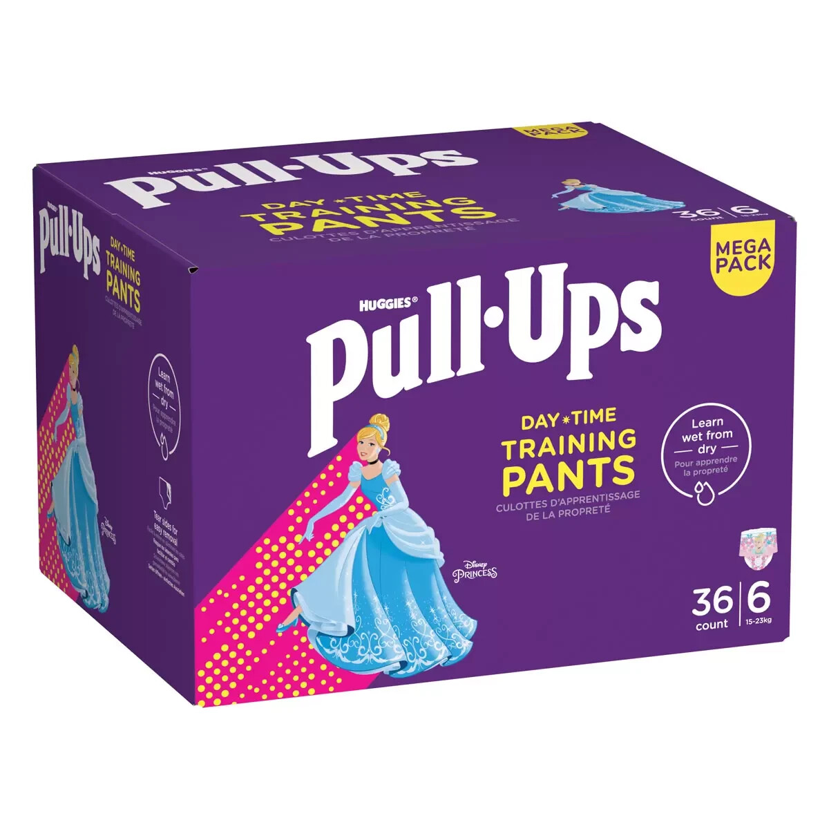 Huggies Pull-Ups Day Time Girl Training Pants 15-23kg Size Mega