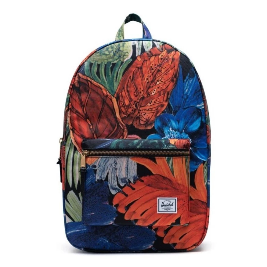 Herschel Supply Settlement Watercolor Blue Floral Backpack