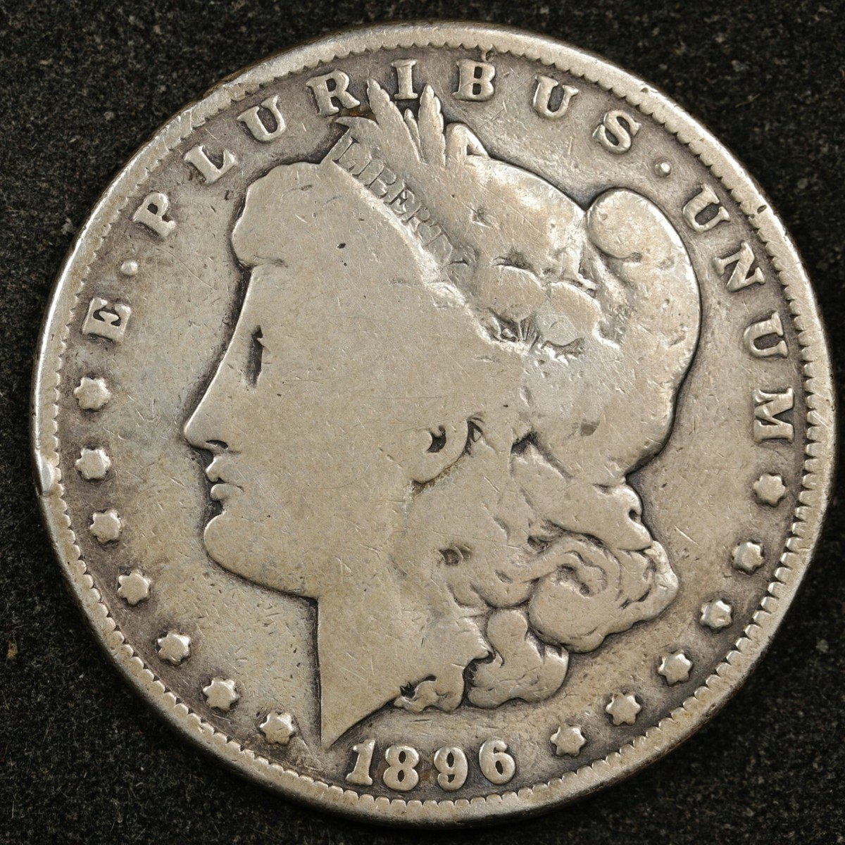 1896-o Morgan Silver Dollar. VAM Micro 