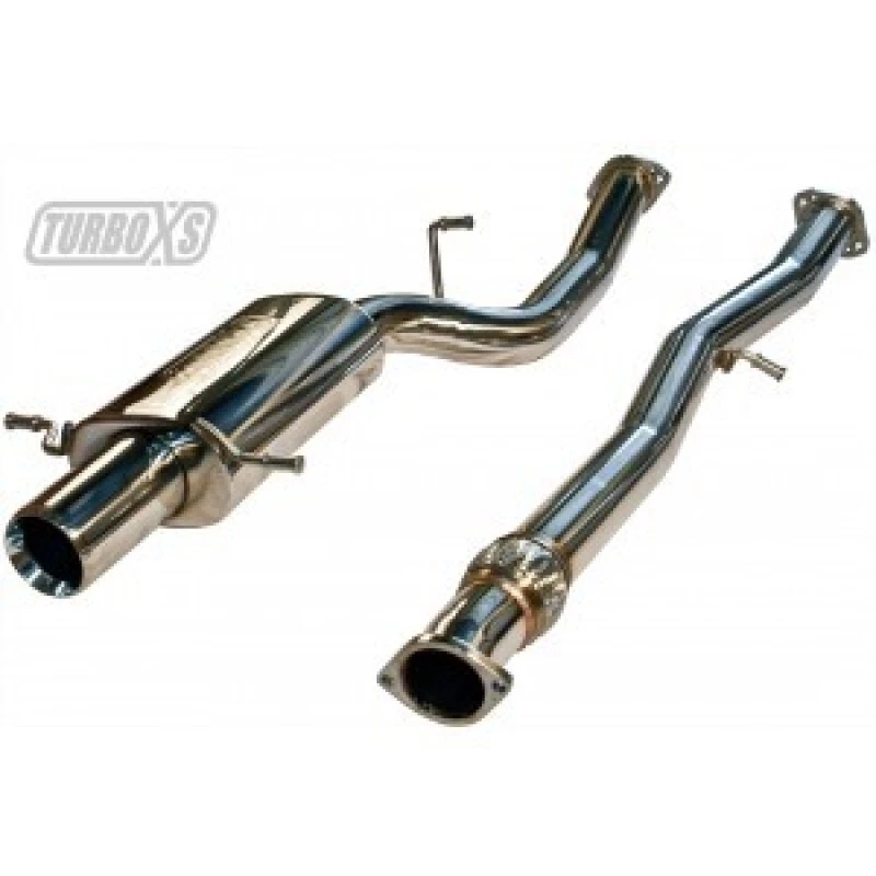 Sistema de escape trasero Turbo XS Cat para Subaru Forester XT 2004-2008 Foto 2 de 4