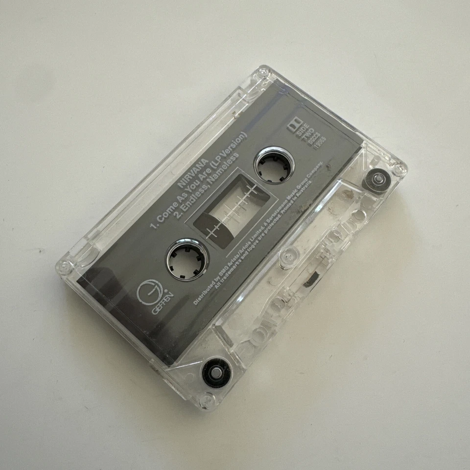 NIRVANA - ‘Come As You Are’ Rare Cassette Tape Single 90s Rock Grunge - Image 2 of 4