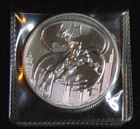BATMAN DC COMIC JUSTICE LEAGUE 2021 NIUE $2 COIN .999 FINE SILVER ROUND 1/ 15000