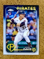 2024 Topps Chrome Baseball Base Henry Davis RC #260 Pittsburgh Pirates