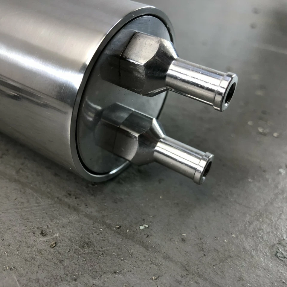 1932-64 Studebaker 13" Billet Aluminio Radiador Desbordamiento Puke Tanque R-3 Commande Foto 3 de 4