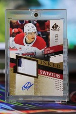 2025-26 UD SP GAME USED INKED ROOKIE SWEATERS PATCH #IRS-ID IVAN DEMIDOV /25