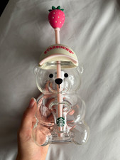 Starbucks bearista new release glass cup