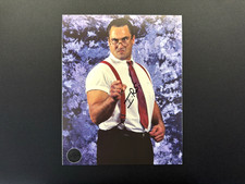 IRS I.R.S. Mike Rotunda Signed Autograph 8x10 Photo Pro Wrestling Crate 