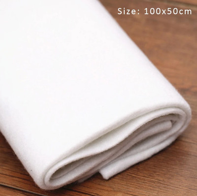 1pc Fusible Interfacing Iron On Non Woven Fabric Stabilizer Patch 39in - NEW