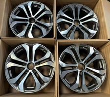 4x Mercedes A B C E Klasse CLA GLC Alufelgen  A2534010600 7,5 x 17 Zoll ET36