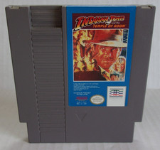 Used Game Only Indiana Jones & the Temple of Doom Nintendo Entertainment System