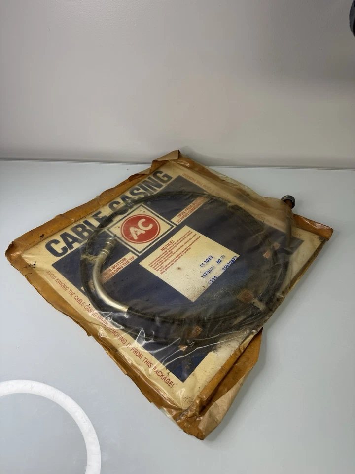 25032873 NOS AC Delco 1980 1981 Chevrolet Corvette Speedometer Cable W/O Cruise  - Image 3 of 4