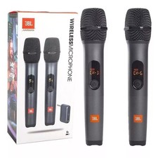 JBL Wireless 2 Microphone System -Rechargeable UHF Receiver with 6-Hour Battery