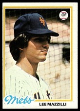 1978 Topps #147 Lee Mazzilli New York Mets