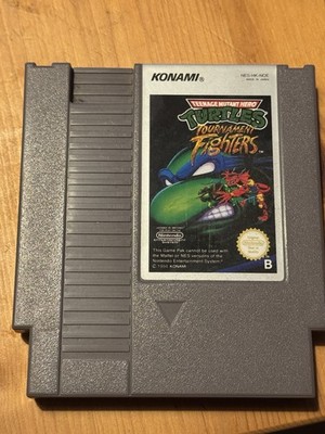 KONAMI NES Teenage Mutant Hero Turtles Tournament Fighters PAL 1994 NES-HK-NOE