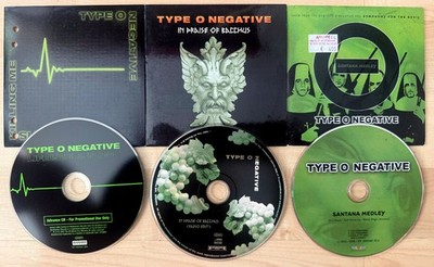  TYPE O NEGATIVE   EUROPEAN CARDBOARD PROMO CDs   CARNIVORE