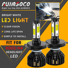 For Ski-Doo MX Z 583 1996–1999 Snowmoble LED Headlight Combo Kit Bulbs High+Low