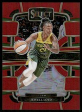 2024 Panini Select WNBA #6 Jewell Loyd Red Prizms #/149