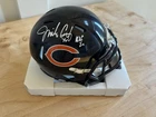Jim Covert signed Chicago Bears Mini Helmet HOF 2020, Schwartz COA