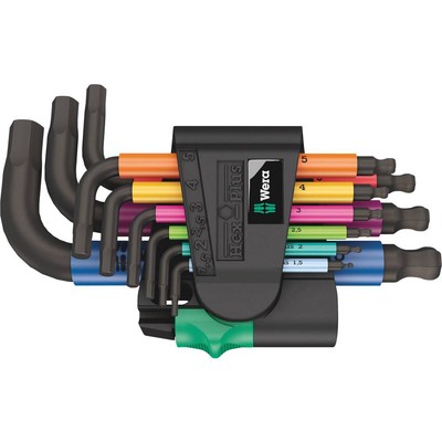 Wera 950/9 Hex-Plus Multicolour 2 Innen-Sechskant Winkelschraubendreher-Set 1.5
