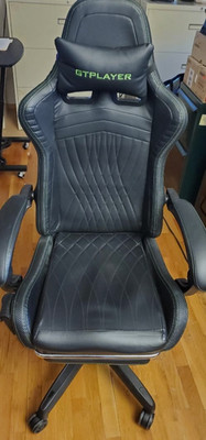 GT Player Gaming Chair--Black