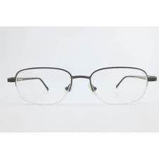 Brooks Brothers 513T Palladium Semi Rimless Eyeglasses Frames 54-18-140 Silver