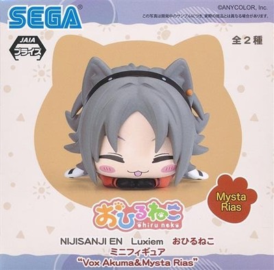 NIJISANJI EN Luxiem Ohiurineko Mini Figur Vox Akuma Mysta Rias Plüschtier