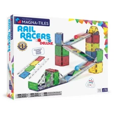 MAGNA-TILES Rail Racers Magnetic Building Set