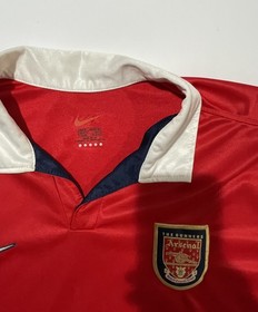 Nike Arsenal 1999/2000 Home Shirt Mens XL &ldquo;Dreamcast&rdquo; Vintage 