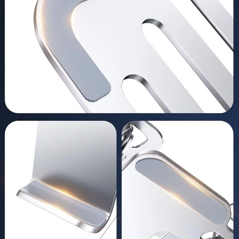 2 In 1 Metal Laptop Holder Phone Stand Laptop Stand Steel Laptop Riser - Image 3 of 4