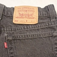 Vintage Y2K Levis 512 From 2002 Slim Fit Tapered Leg Sz 13 JR L Wom 6/8 Relaxed