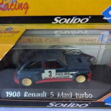 SOLIDO 1908 Renault 5 Maxi turbo Renault 5 Maxi Turbo Minicar 1/43