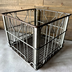 Vintage Metal Crate | eBay