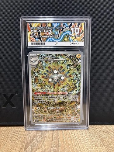 Magneton SVP 159 Pokémon TCG Surging Sparks Black Star Promo Card Ace 10