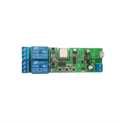 EWelink WiFi Relay Inching Self-Locking Interlock Switch Module Remote On/Off